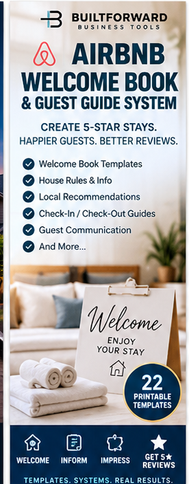 Airbnb Welcome Book & Guest Guide System preview